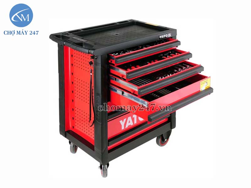 tủ đựng đồ nghề 6 ngăn Yato YT-0902 chất liệu bền bỉ