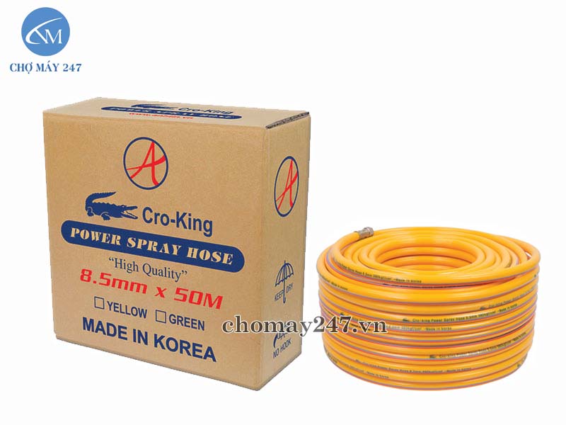 dây hơi cao su Hàn Quốc Cro-King bền bỉ