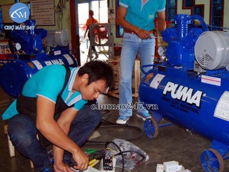 bảo hành, bảo trì máy nén khí tại Hà Nội