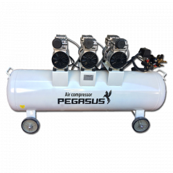 Máy nén khí không dầu Pegasus TM-OF750x3-120L 3HP