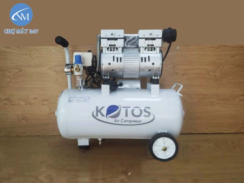 Máy nén khí không dầu Kotos HD750/1HP/25L/220V động cơ mạnh mẽ