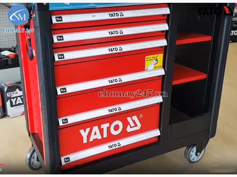 tủ đựng đồ nghề cao cấp 8 ngăn YATO YT-09001 chắc chắn