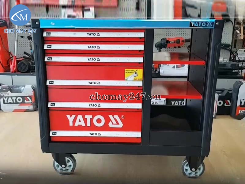 tủ đựng đồ nghề cao cấp 8 ngăn YATO YT-09001 tiện lợi