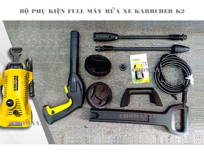 Máy rửa xe gia đình Karcher K2 Full Control Car &PS 20* EU