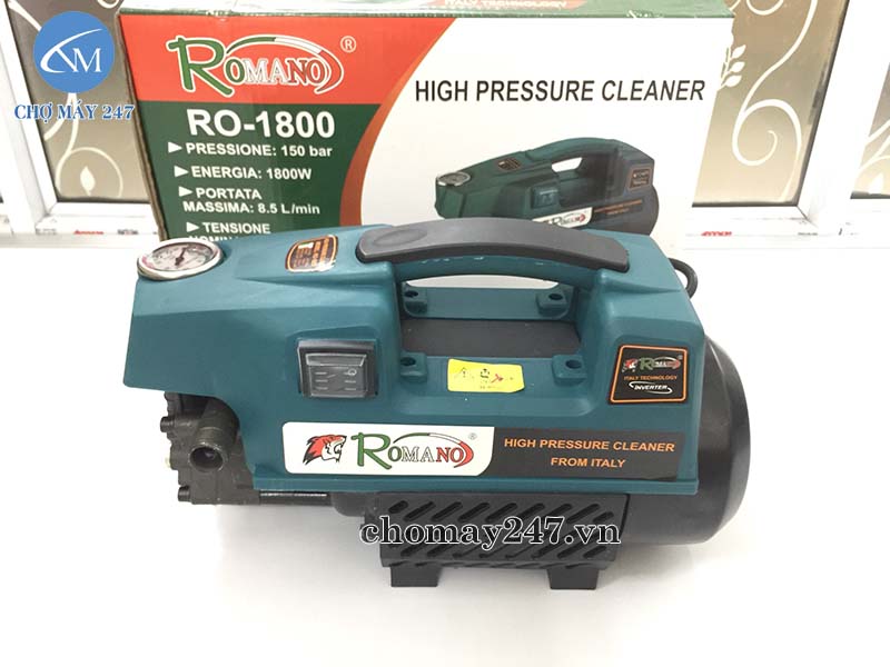 Lưu ý sử dụng Máy rửa xe áp lực cao Romano RO-1800