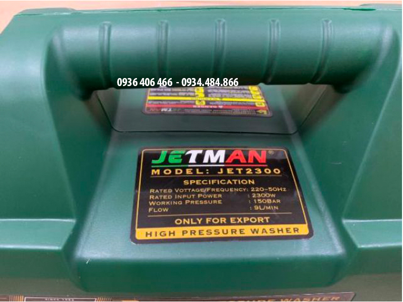 Máy rửa xe mini 2300W Jetman JM2300
