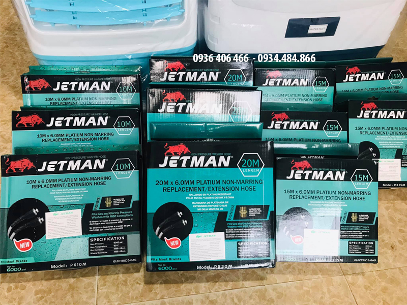 Dây phun xịt máy rửa xe mini Jetman