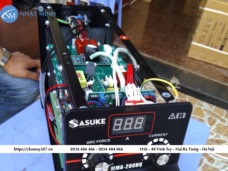 Máy hàn điện tử mini Sasuke MMA-200HQ cao cấp