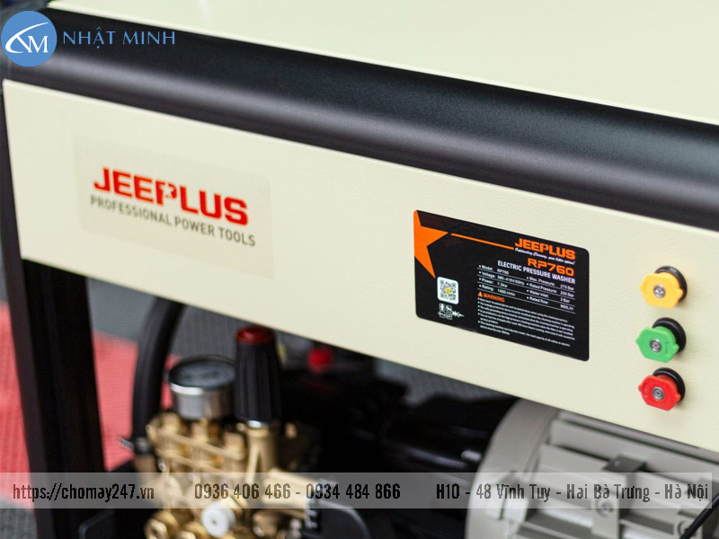 Máy rửa xe cao áp 7.5Kw Jeeplus JPS-RP760