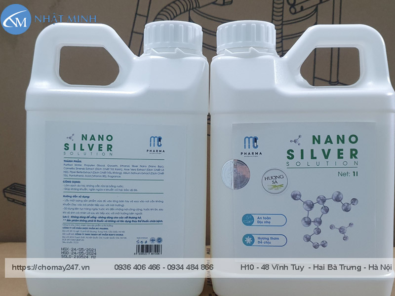 Dung dịch khử khuẩn NANO BẠC 1L