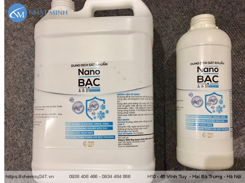 Nước khử khuẩn NANO BẠC A&D
