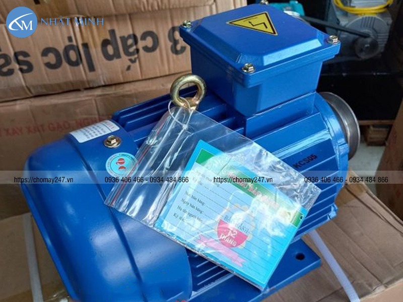 Motor 5.5kw 7.5hp hàng chính hãng, giá rẻ