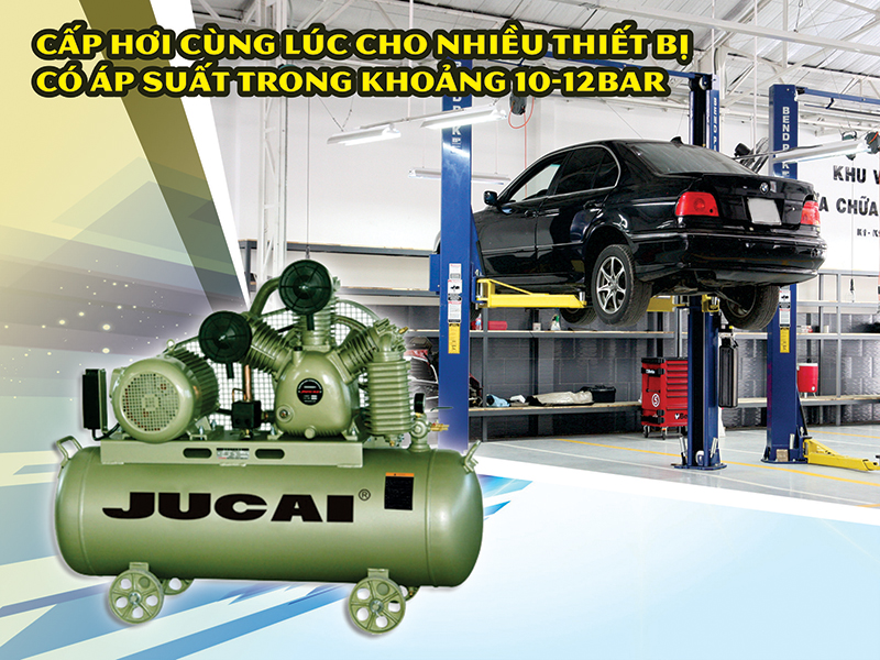 Máy nén khí Jucai AW60012 dễ dàng sử dụng