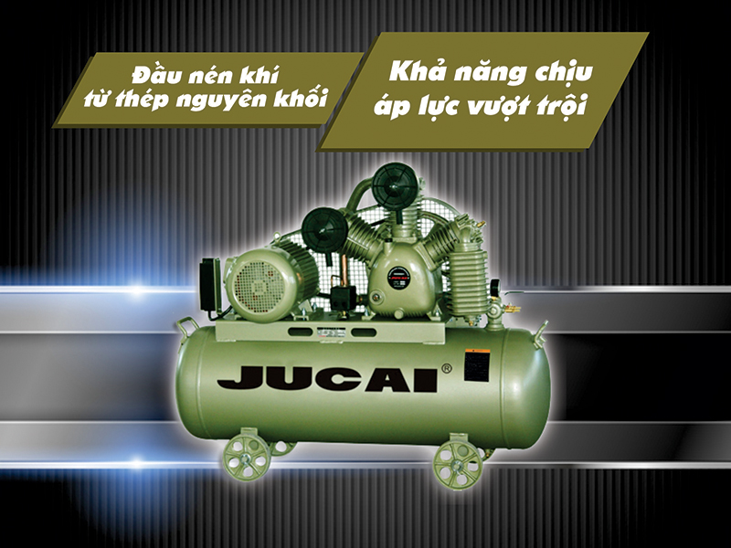 Máy nén khí Jucai AW60012 an toàn tuyệt đối