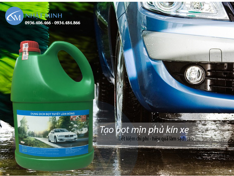 Chọn bột rửa xe hay nước rửa xe để vừa tốt vừa tiết kiệm ?