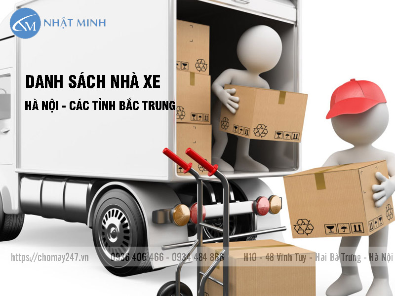 Danh sách nhà xe gửi hàng từ Hà Nội đi các tỉnh Bắc Trung