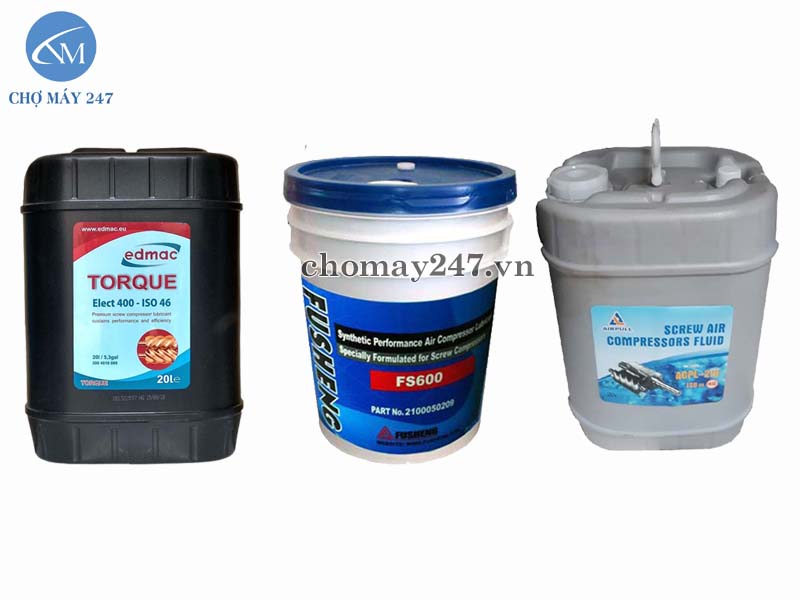 Lựa chọn dầu máy nén khí trục vít phù hợp