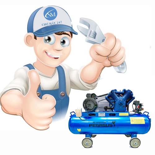 Sửa chữa, thay thế phụ tùng máy nén khí tại Hà Nội