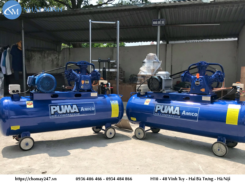 Toàn bộ đánh giá chi tiết về máy nén khí Puma Amico