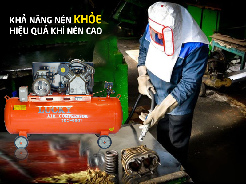 Máy nén khí 220 lít nào bán chạy nhất 2020