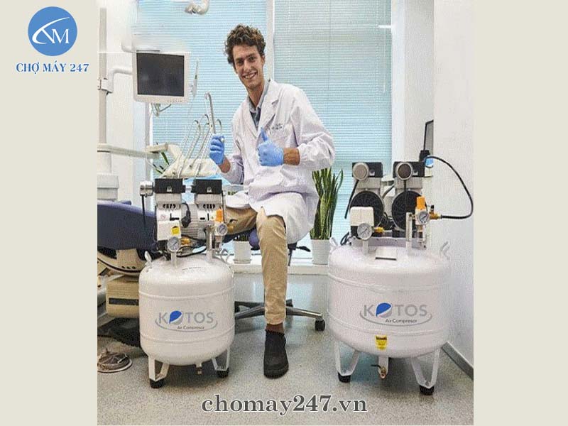 Mua máy nén khí ghế răng cho phòng khám nha khoa nhỏ