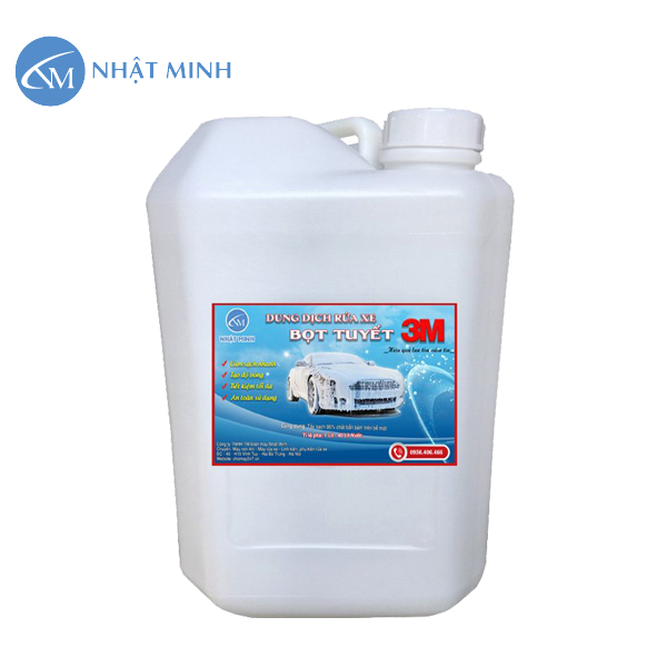 Bán nước rửa xe có chạm 3M giá từ 180k cho can 20L