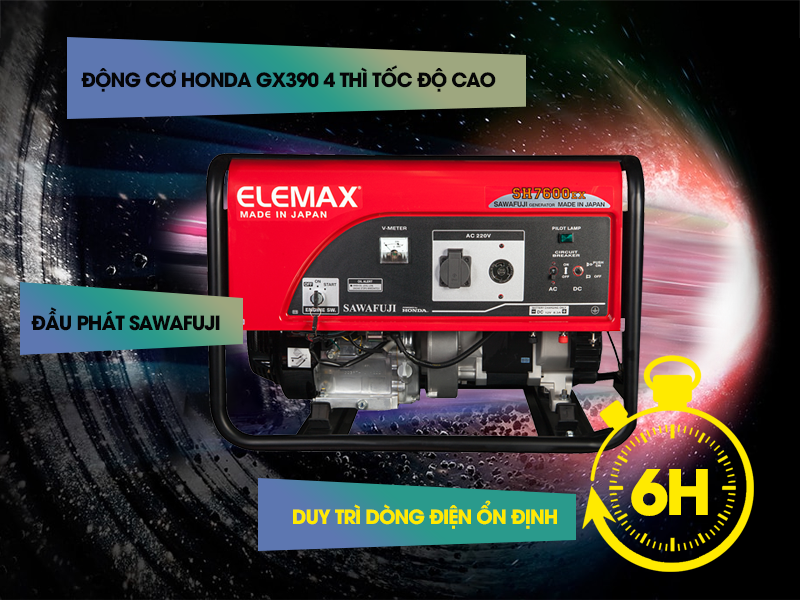 Địa chỉ bán máy phát điện gia đình chạy xăng uy tín tại Hà Nội