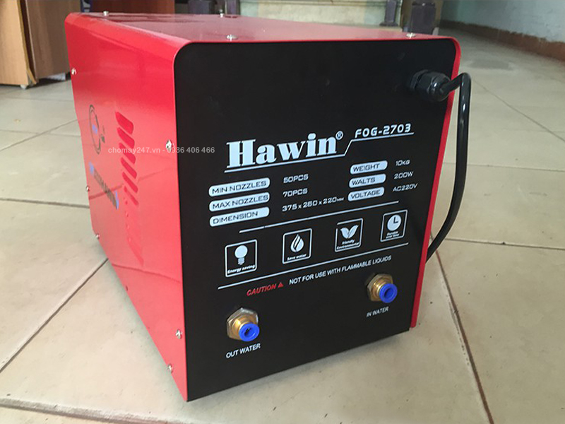 Tìm đại lý phân phối máy phun sương HAWIN TẠI MIỀN BẮC