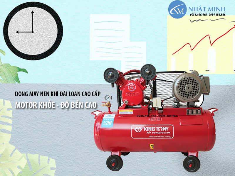 Mua máy nén khí 60 lít đến 90 lít ở đâu ?