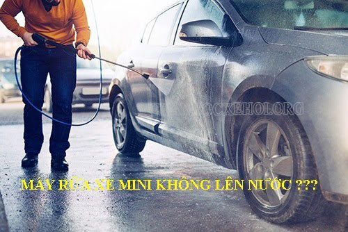 Cách sửa máy rửa xe mini áp lực yếu, không ra nước