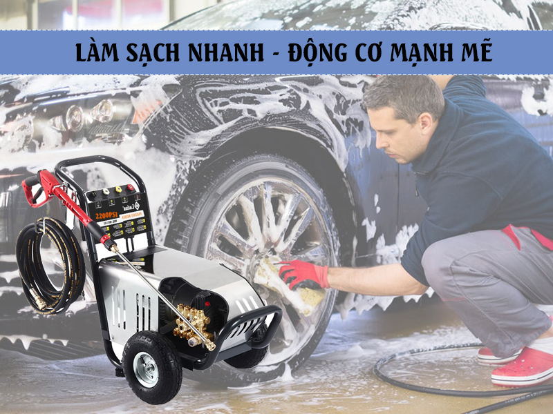 Máy rửa xe cao áp Trung Quốc có tốt không ?