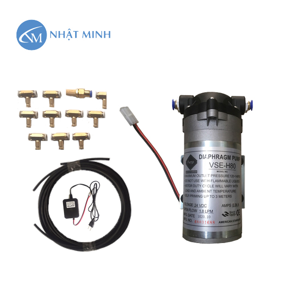 Hệ thống phun sương y tế lắp đặt cho buồng khử khuẩn gồm gì ?