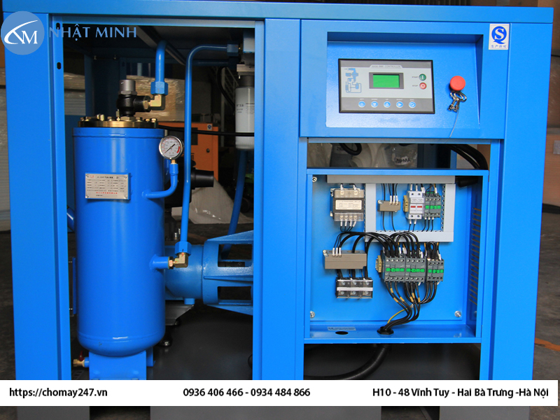 Đánh giá máy nén khí trục vít 40hp Pegasus TMPM40A