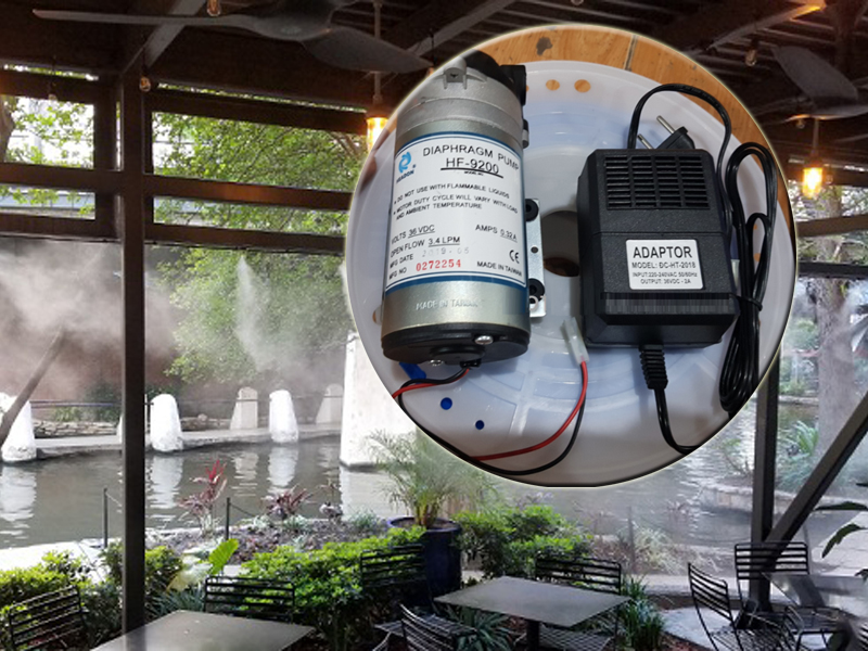 Điện năng tiêu thụ của máy phun sương có tốn không ?