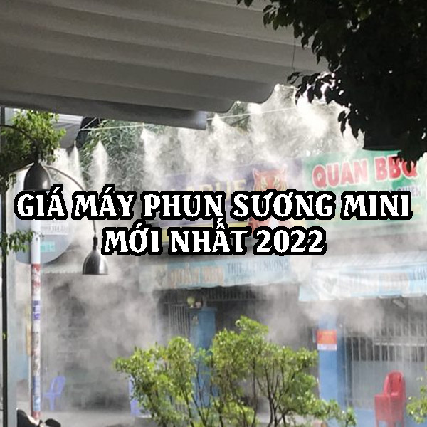 Giá máy phun sương mini 2022  - Tưới cây, làm mát diện rộng