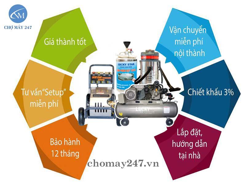 Tư vấn bộ máy rửa xe cho dịch vụ rửa xe ô tô giá hợp lý