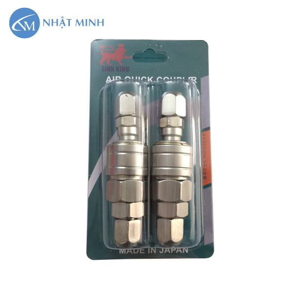 Bộ khớp nối nhanh dây hơi khí nén Nhật Bản Lion King rẻ, tiện dụng