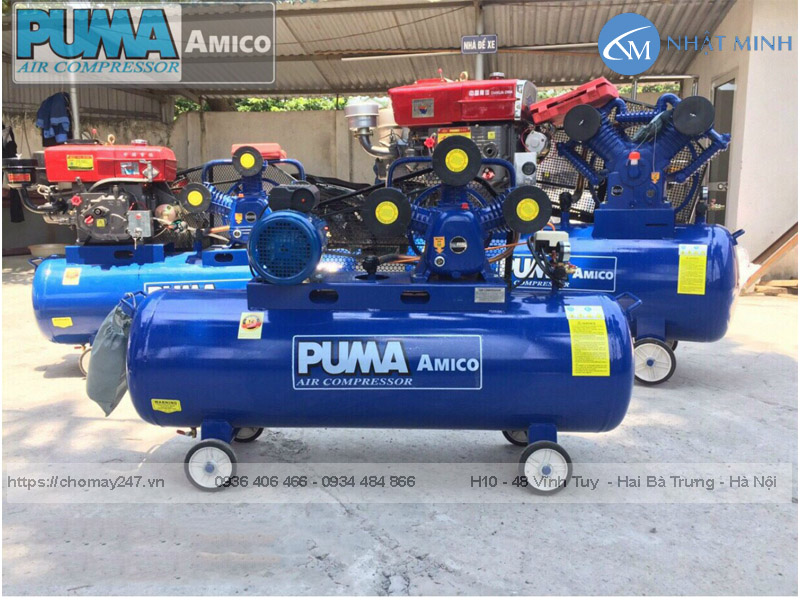 Máy hơi 3 ngựa giá bao nhiêu ? Các mẫu máy nén khí 3hp tốt