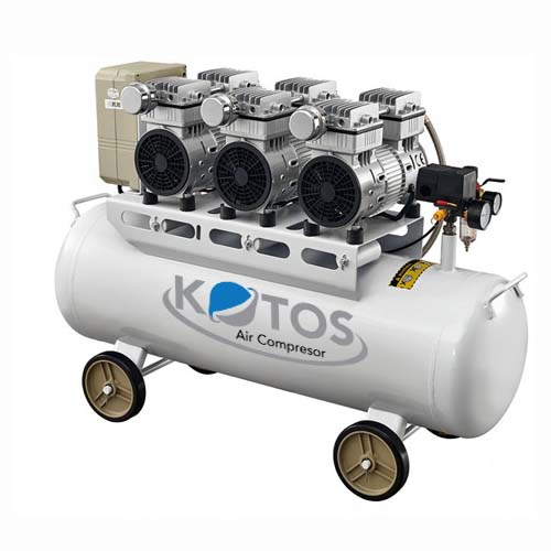 Máy nén khí không dầu Kotos HD750x3/3HP/70L/220V