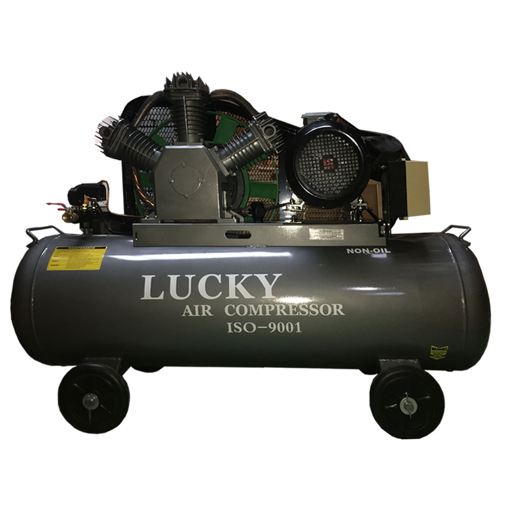 Máy nén khí không dầu Lucky K55 5.5HP/220L/380V