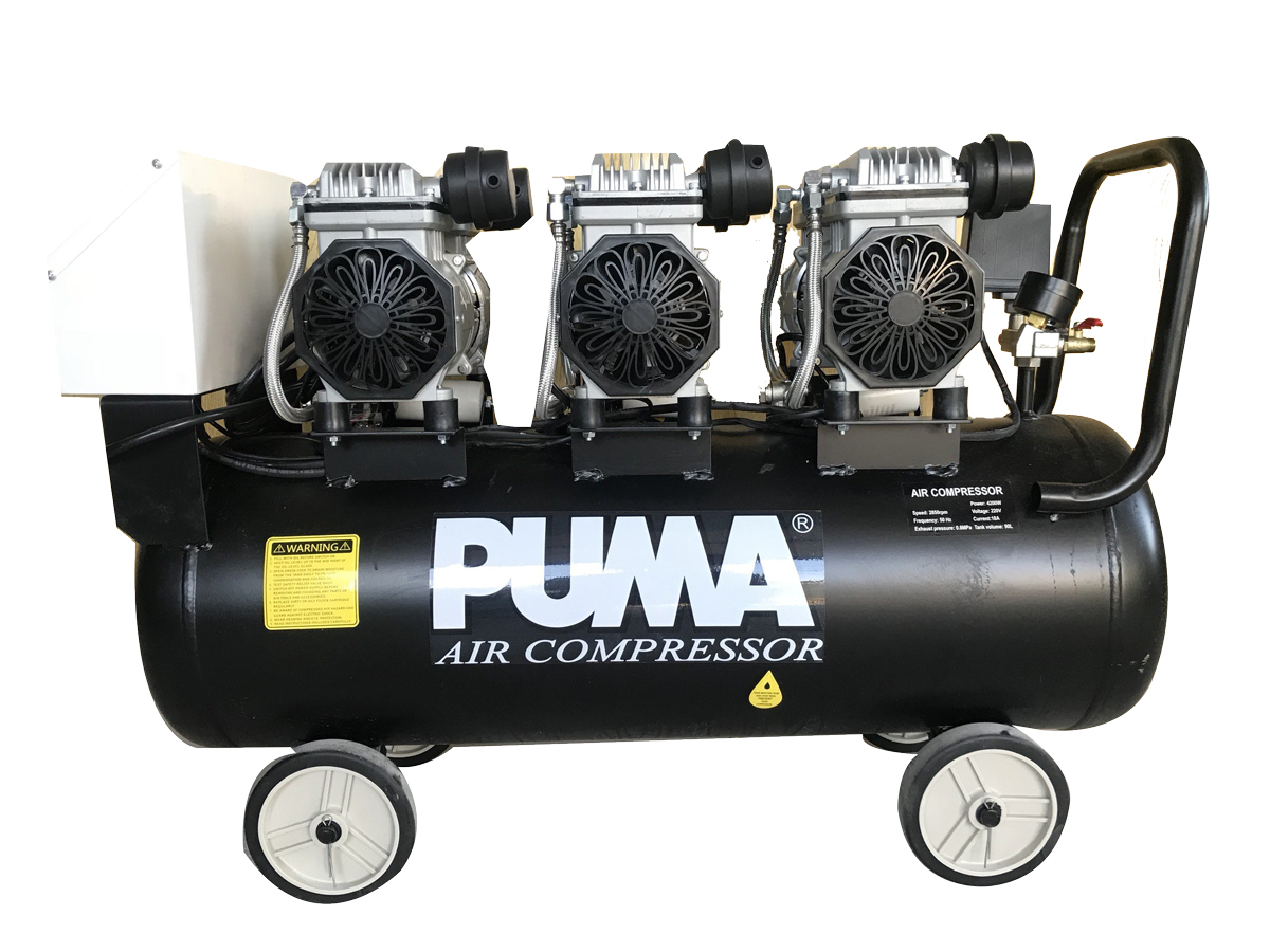 Máy nén khí không dầu Puma OFF 1500x3