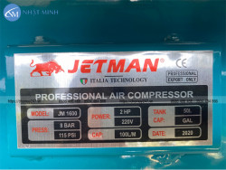 Máy nén khí không dầu Jetman JM-1600 2HP/50L/220V