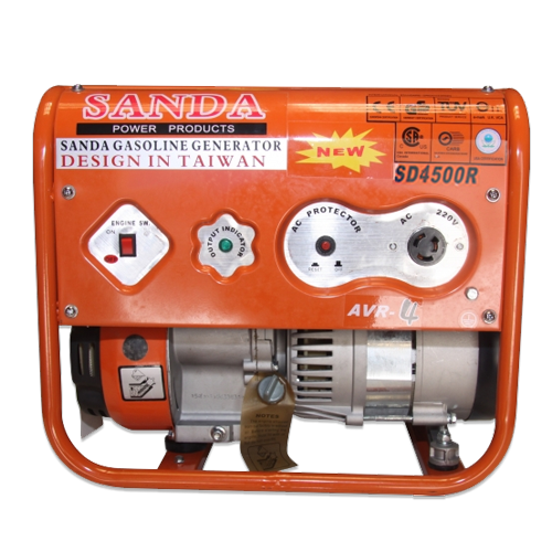 Máy phát điện mini gia đình Sanda SD4500R 3.1KW/220V