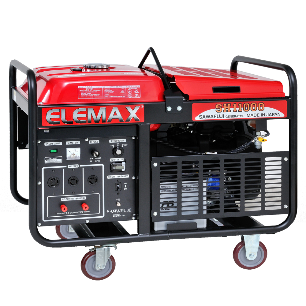 Máy phát điện mini gia đình Elemax SH11000DXS 9.5KW/220V